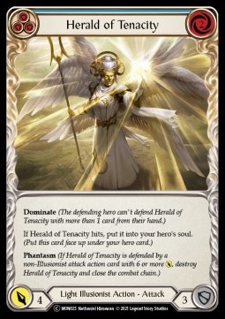 Herald of Tenacity (Blue) (Regular) - Monarch - Unlimited