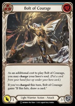 Bolt of Courage (Blue) (Regular) - Monarch - Unlimited