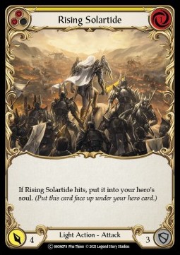 Rising Solartide (Yellow) (Regular) - Monarch - Unlimited