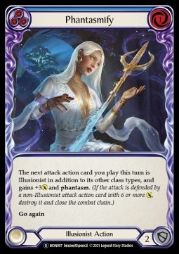 Phantasmify (Blue) (Rainbow Foil) - Monarch - Unlimited