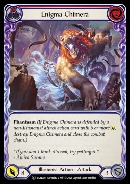 Enigma Chimera (Red) (Regular) - Monarch - Unlimited
