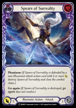 Spears of Surreality (Red) (Regular) - Monarch - Unlimited