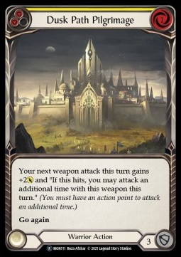 Dusk Path Pilgrimage (Yellow) (Regular) - Monarch - Unlimited