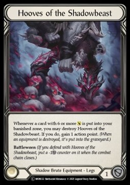 Hooves of the Shadowbeast (Regular) - Monarch - Unlimited
