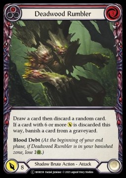 Deadwood Rumbler (Red) (Regular) - Monarch - Unlimited