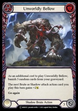 Unworldly Bellow (Blue) (Regular) - Monarch - Unlimited