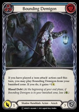 Bounding Demigon (Blue) (Regular) - Monarch - Unlimited