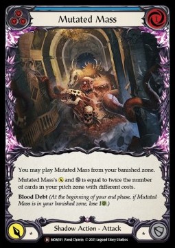 Mutated Mass (Regular) - Monarch - Unlimited