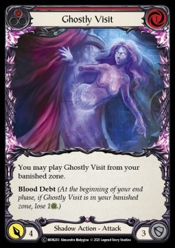 Ghostly Visit (Red) (Regular) - Monarch - Unlimited