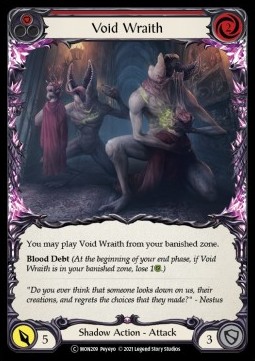 Void Wraith (Red) (Regular) - Monarch - Unlimited