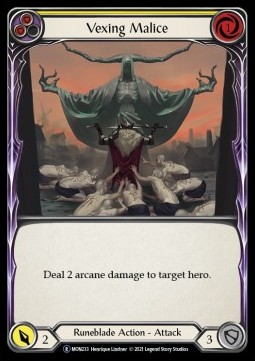 Vexing Malice (Yellow) (Regular) - Monarch - Unlimited