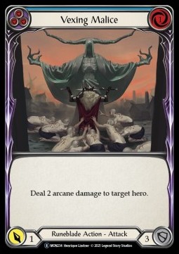 Vexing Malice (Blue) (Regular) - Monarch - Unlimited
