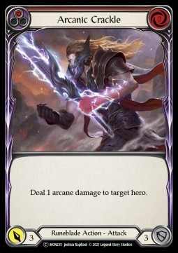 Arcanic Crackle (Red) (Regular) - Monarch - Unlimited