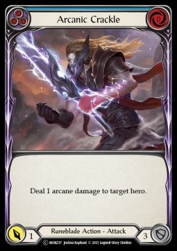 Arcanic Crackle (Blue) (Regular) - Monarch - Unlimited