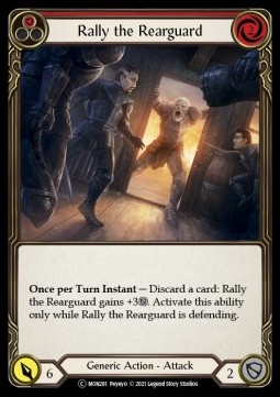 Rally the Rearguard (Red) (Regular) - Monarch - Unlimited