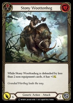 Stony Woottonhog (Red) (Regular) - Monarch - Unlimited