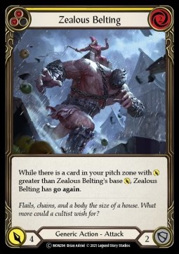 Zealous Belting (Yellow) (Regular) - Monarch - Unlimited