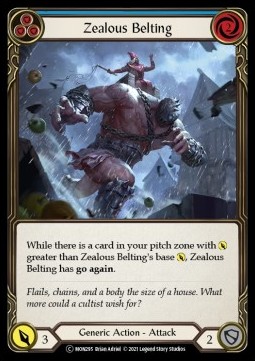 Zealous Belting (Blue) (Regular) - Monarch - Unlimited