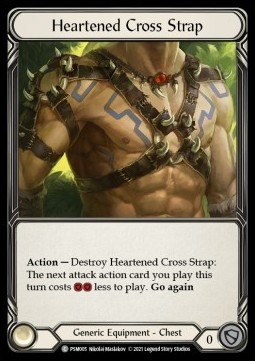 Heartened Cross Strap (Regular) - Monarch - Prism Blitz Deck