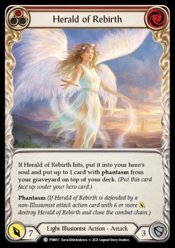 Herald of Rebirth (Red) (Regular) - Monarch - Prism Blitz Deck