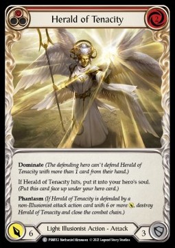 Herald of Tenacity (Red) (Regular) - Monarch - Prism Blitz Deck