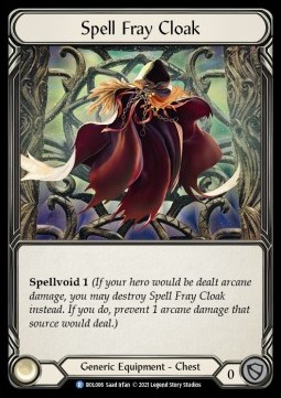 Spell Fray Cloak (Regular) - Monarch - Boltyn Blitz Deck