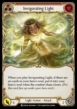 Invigorating Light (Red) (Regular) - Monarch - Boltyn Blitz Deck