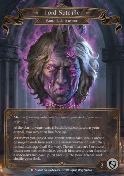 Lord Sutcliffe (Regular) - Monarch - Chane Blitz Deck
