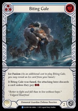 Biting Gale (Blue) (Regular) - Tales of Aria - First