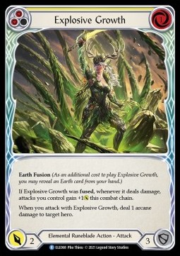Explosive Growth (Yellow) (Regular) - Tales of Aria - First