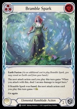 Bramble Spark (Blue) (Regular) - Tales of Aria - First