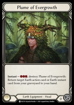Plume of Evergrowth (Cold Foil) - Tales of Aria - First