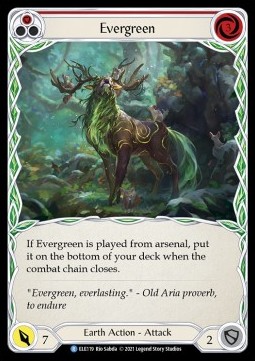 Evergreen (Red) (Regular) - Tales of Aria - First