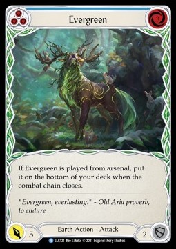 Evergreen (Blue) (Regular) - Tales of Aria - First