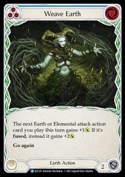 Weave Earth (Blue) (Regular) - Tales of Aria - First