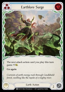 Earthlore Surge (Blue) (Regular) - Tales of Aria - First