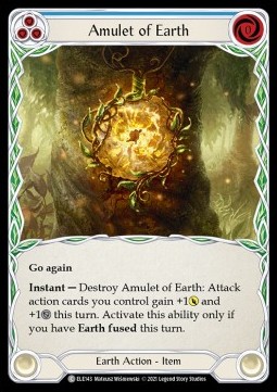 Amulet of Earth (Regular) - Tales of Aria - First