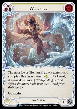 Weave Ice (Yellow) (Regular) - Tales of Aria - First