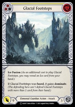 Glacial Footsteps (Yellow) (Regular) - Tales of Aria - Unlimited