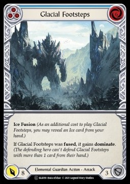 Glacial Footsteps (Blue) (Regular) - Tales of Aria - Unlimited
