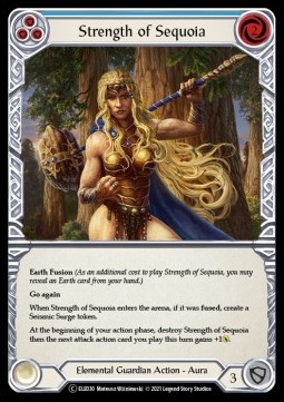 Strength of Sequoia (Blue) (Regular) - Tales of Aria - Unlimited