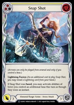 Snap Shot (Yellow) (Rainbow Foil) - Tales of Aria - Unlimited
