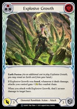 Explosive Growth (Red) (Regular) - Tales of Aria - Unlimited