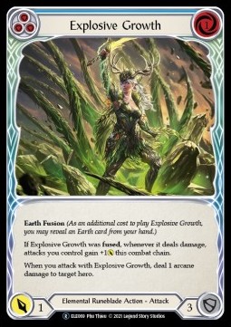 Explosive Growth (Blue) (Regular) - Tales of Aria - Unlimited