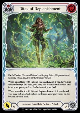 Rites of Replenishment (Red) (Regular) - Tales of Aria - Unlimited