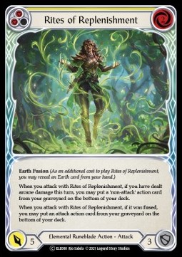 Rites of Replenishment (Yellow) (Regular) - Tales of Aria - Unlimited