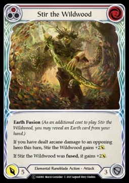 Stir the Wildwood (Red) (Regular) - Tales of Aria - Unlimited