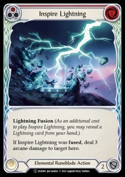 Inspire Lightning (Red) (Regular) - Tales of Aria - Unlimited