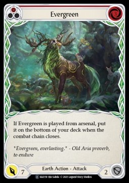 Evergreen (Red) (Regular) - Tales of Aria - Unlimited