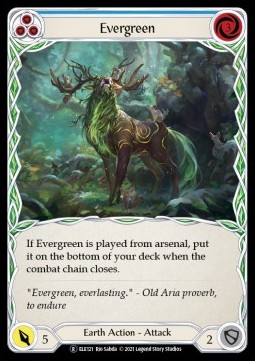 Evergreen (Blue) (Regular) - Tales of Aria - Unlimited
